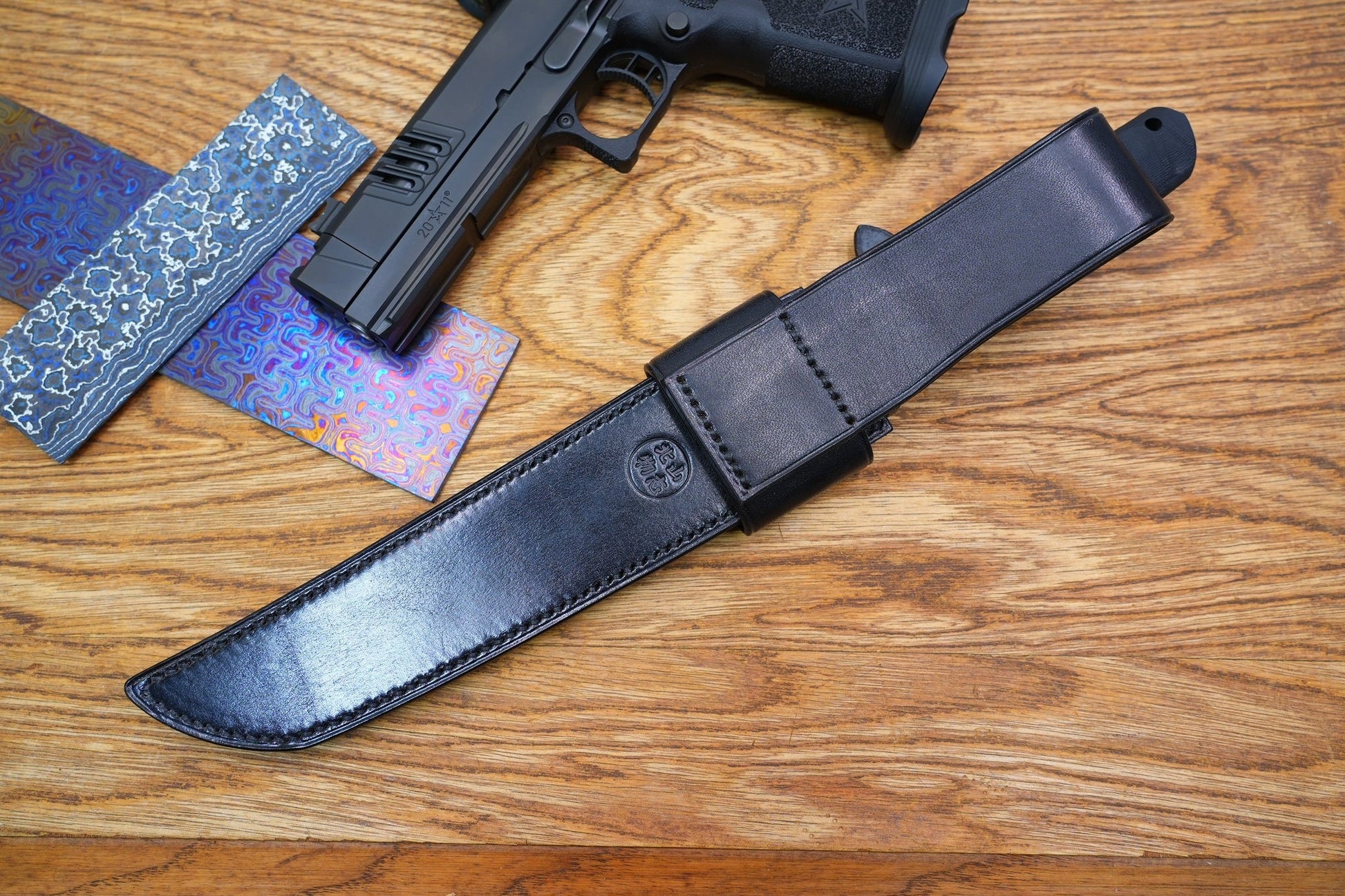 North Mountain Blade NMB-Warrior-DLC fixed blade knife detail view image 10