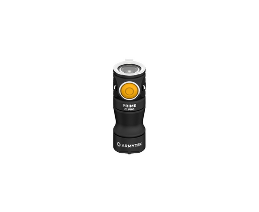 ArmyTek Prime C1 Pro Compact Everyday Carry Rechargeable Flashlight 1000 Lumen 1 * 18350 Battery - Warm White