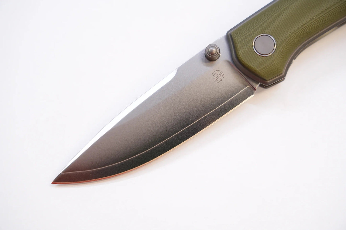 North Mountain Blade Ultra-GreenG10 detail view 3