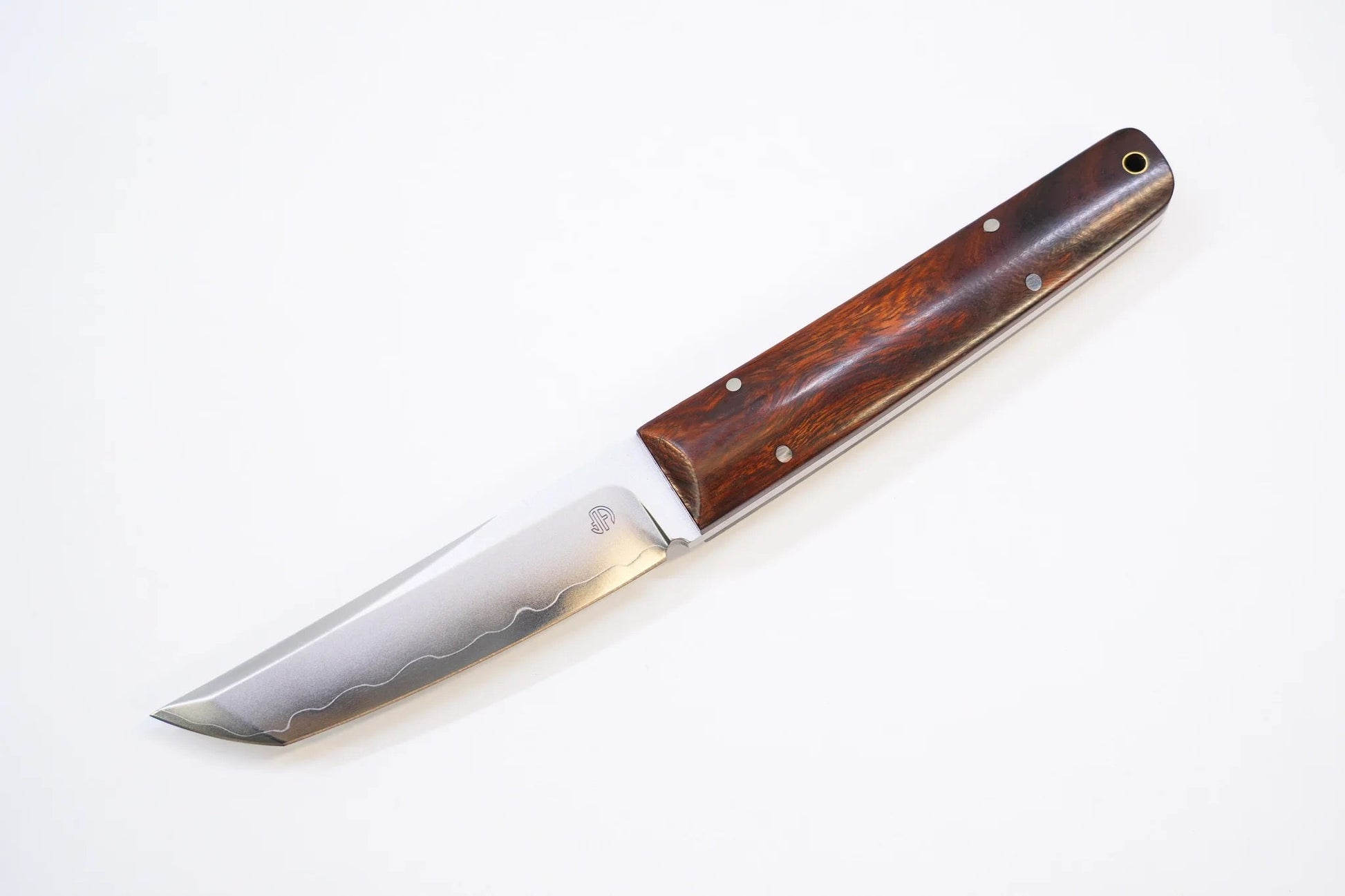 North Mountain Blade SamuraiShortKnife-Ironwood front view fixed blade knife