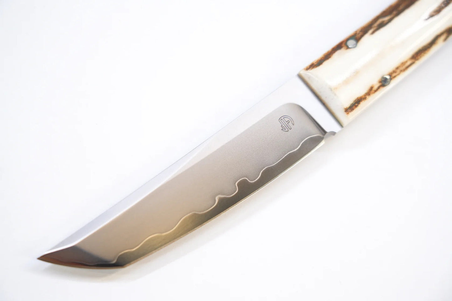 North Mountain Blade SamuraiShortKnife-Antler detail view 2