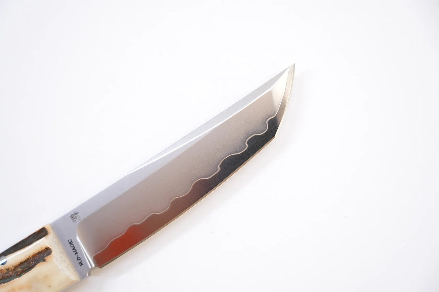 North Mountain Blade SamuraiShortKnife-Antler detail view 4