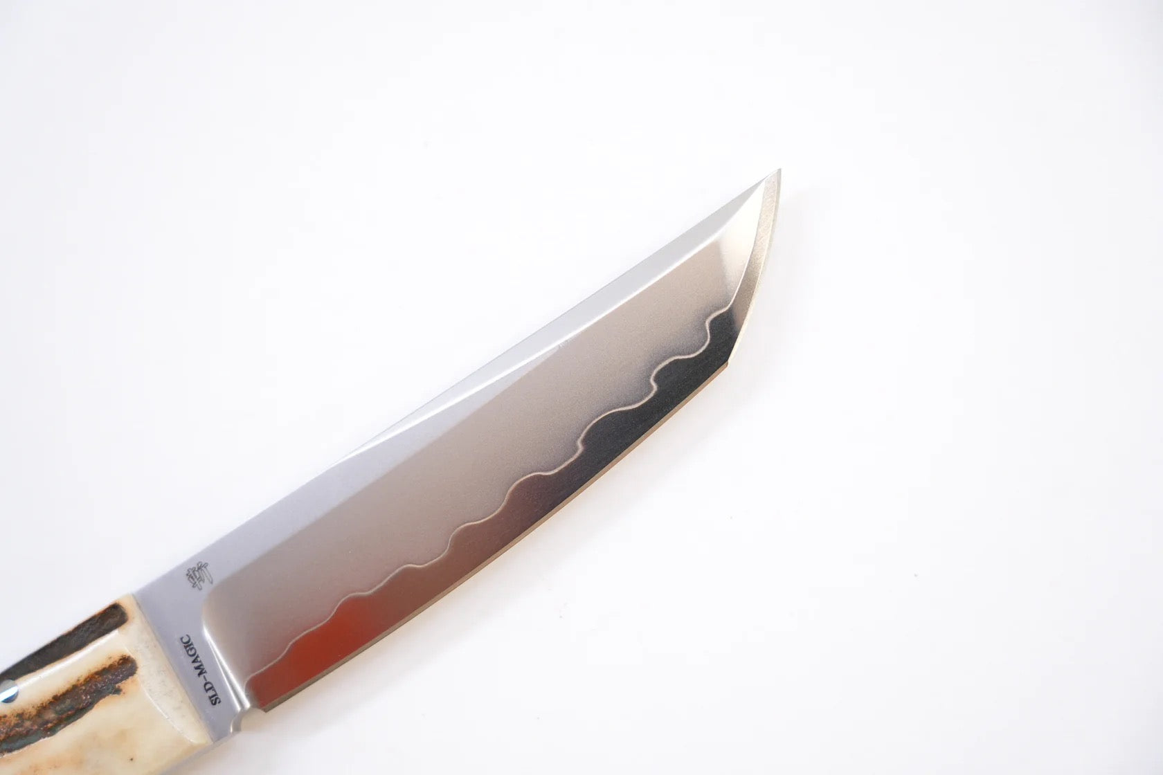 North Mountain Blade SamuraiShortKnife-Antler detail view 4