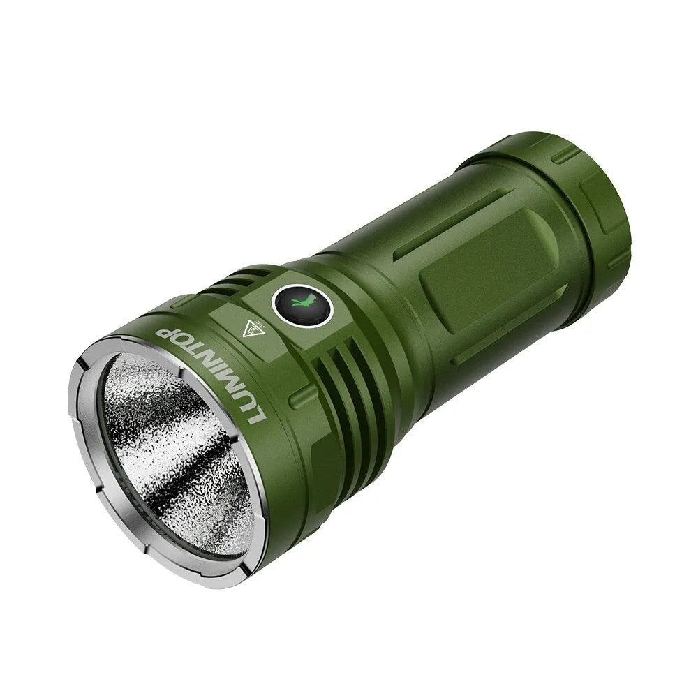 Lumintop GT4695 15000 Lumen LED USB-C Rechargeable Flashlight 1 * 46950 Battery Included - Black/Green