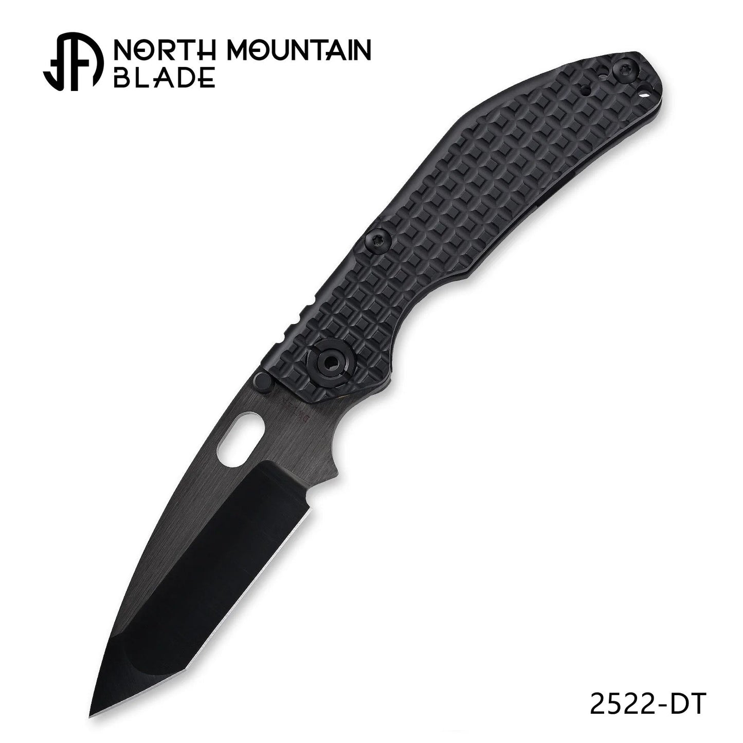 North Mountain Blade BBNM 2522-DT Shadow Edition (Dwyer Design) - 3.54" CPM-3V Tanto Folding Knife