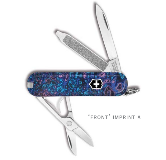 Victorinox Classic SD Swiss Army Knife CamoCarbon Damtanium Pattern