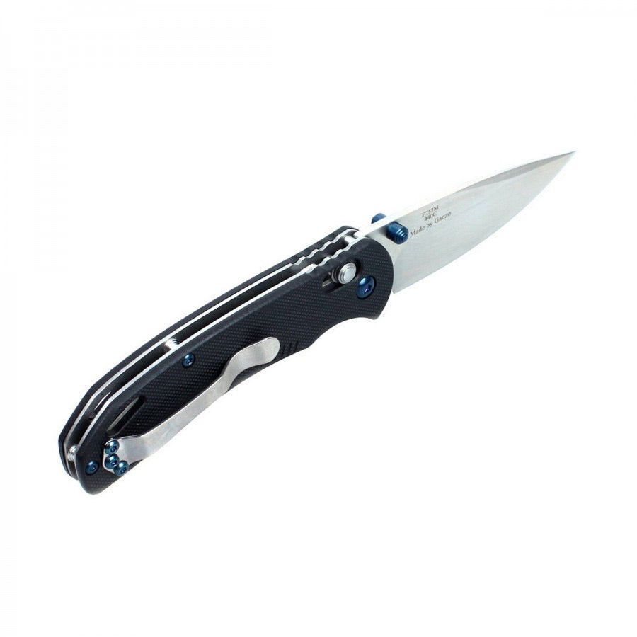 Ganzo Firebird F753M1-BK spine and thumb stud detail