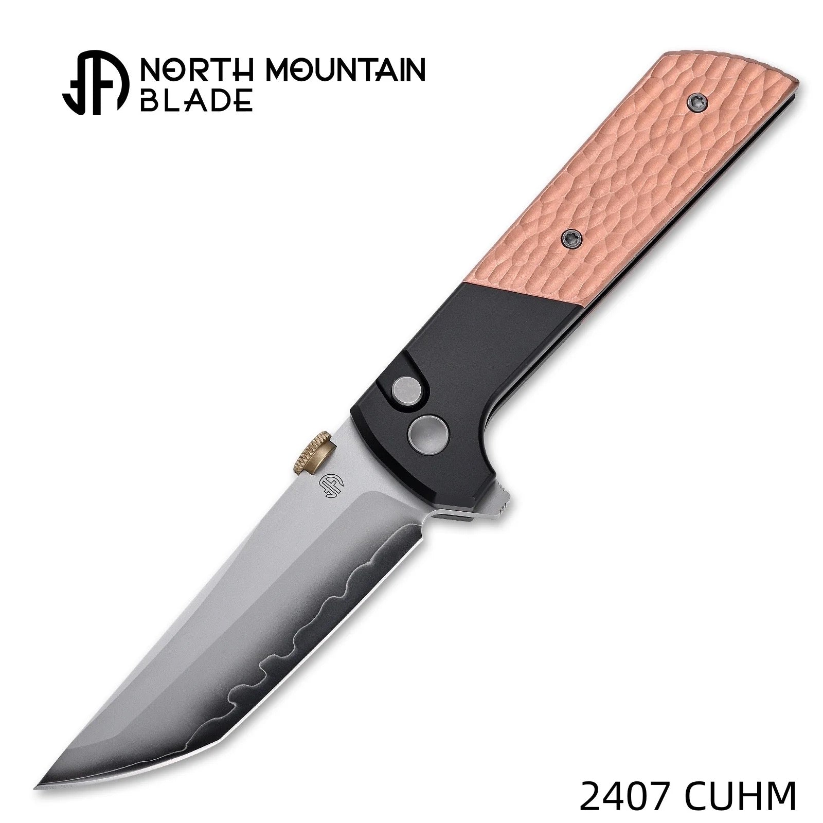 North Mountain Blade 2407-CUHM detail view 2 folding pocket knife