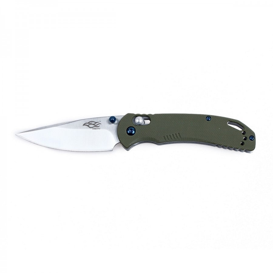 Ganzo F753M1-GR Folding Knife 3.03in 440c Stainless Steel Blade Green G10 Handles
