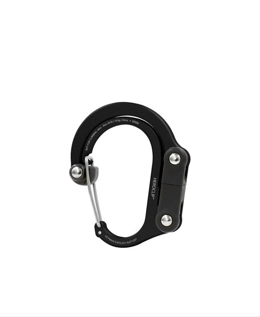 Heroclip Mini Adjustable Carabiner/Hanger - Supports up to 40 lbs