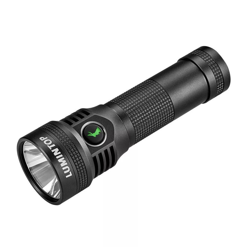 Lumintop D2 1000 Lumen USB-C Rechargeable LED Flashlight 1 * Osram LED - Black / Green