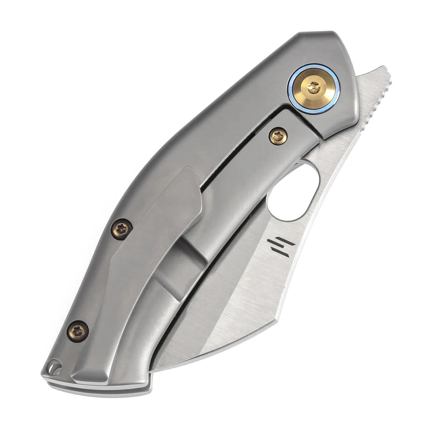 Kansept Osprey 2.22" CPM-S35VN Titanium Plain K2087A1