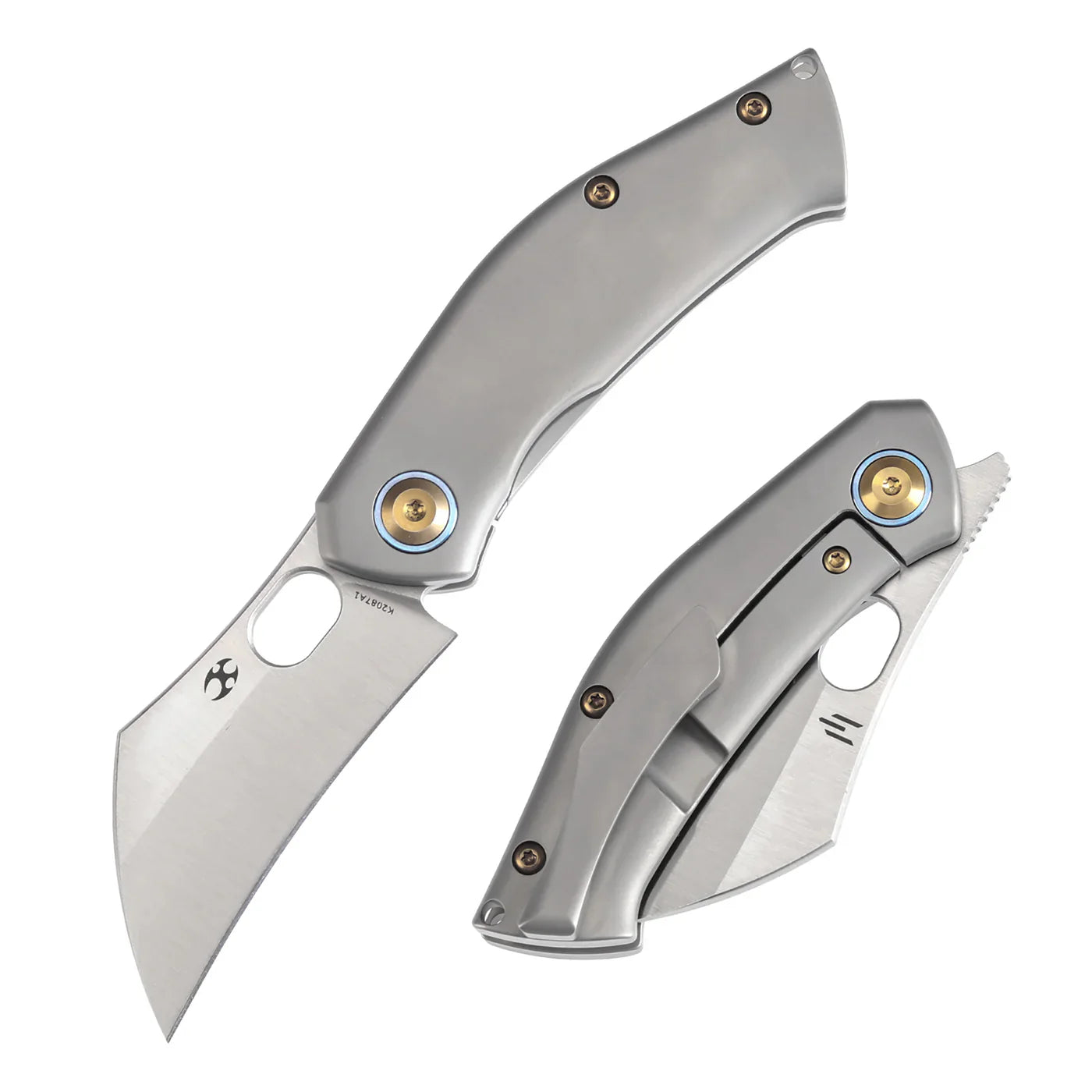 Kansept Osprey 2.22" CPM-S35VN Titanium Plain K2087A1