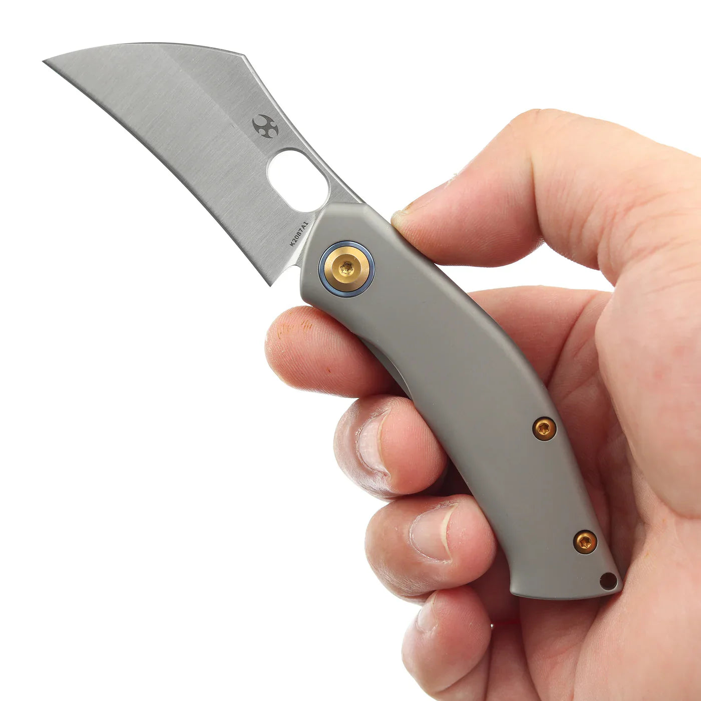 Kansept Osprey 2.22" CPM-S35VN Titanium Plain K2087A1