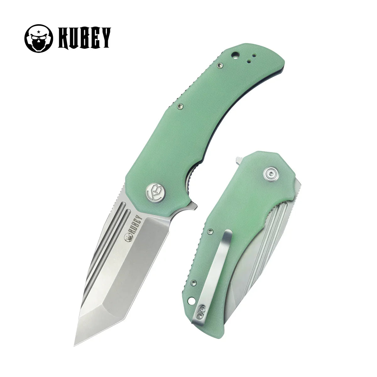 Kubey Bravo 1 3.39" AUS-10 Jade G10 KUB318D