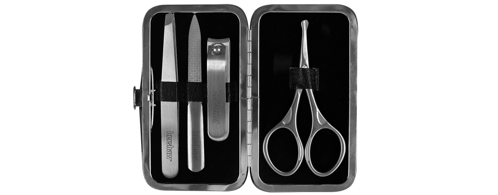 Kershaw KMCURE Stainless Steel Manicure Set