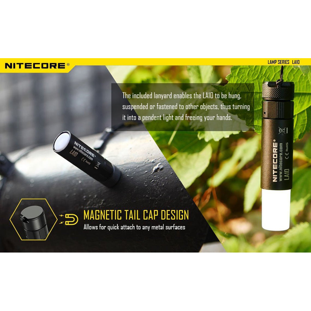 Nitecore LA10 135 Lumen 1 x AA CREE XP G2 LED Flashlight