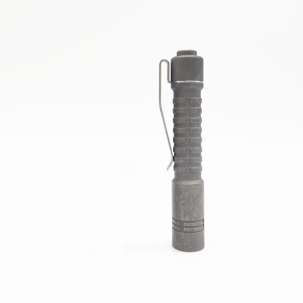 ReyLight Pineapple Mini Ti Stonewashed EDC Flashlight 1 * 10440 Battery (Included)