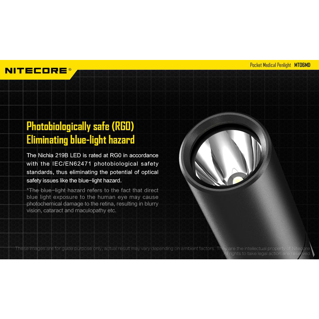 Nitecore MT06MD 180 Lumen 2 x AAA Nichia 219B High CRI Flashlight