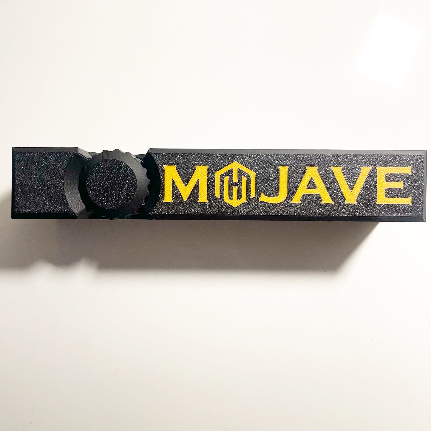 MachineWise Mojave S90V Stonewash Blade Pink w/ Gold Dust Turtle Texture Titanium Handle