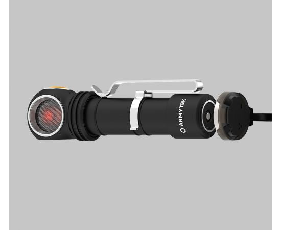 Armytek Wizard C2 WR Magnet USB / Warm & Red / 1020 lm & 230 lm / TIR 70Â°:120Â° / 1x18650 (incl.)