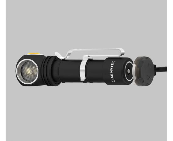 Armytek Wizard C2 WR Magnet USB / Warm & Red / 1020 lm & 230 lm / TIR 70Â°:120Â° / 1x18650 (incl.)