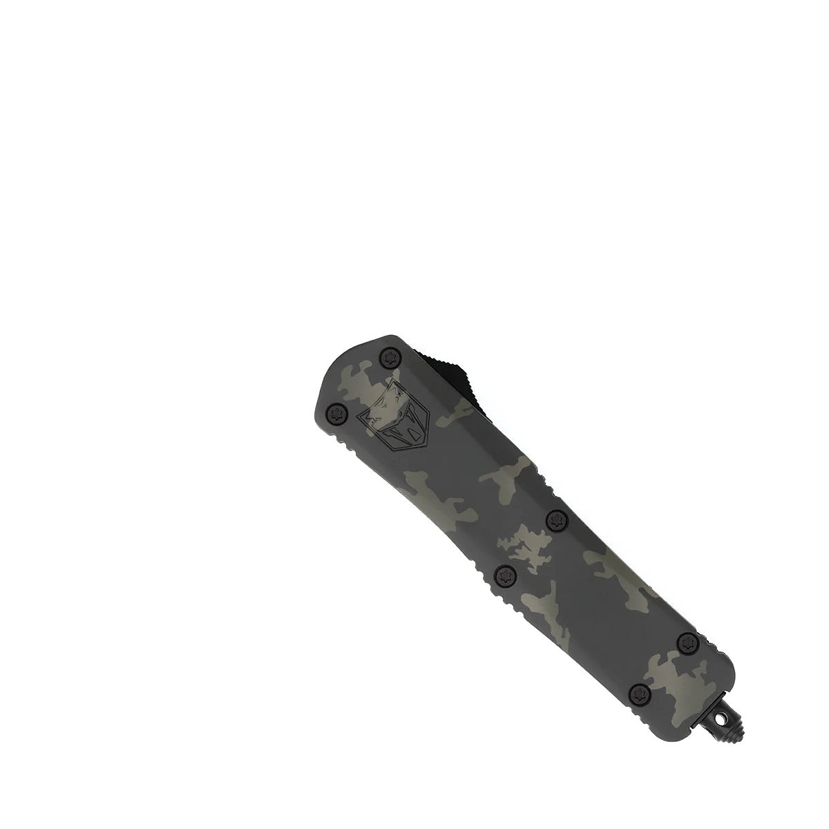 CobraTec Medium FS-3 Multicam Cerakote Black Pocket Knife 3in D2 Steel Blade