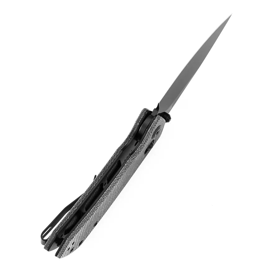 Tenable Fenrir T1034V3 – Black Micarta, 3.48" Blackwashed Nitro-V Blade, Sparrow Knife Co. Design