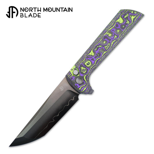 North Mountain Blade 2405-C-DLC Joker Chop2 folding knife carbon fiber