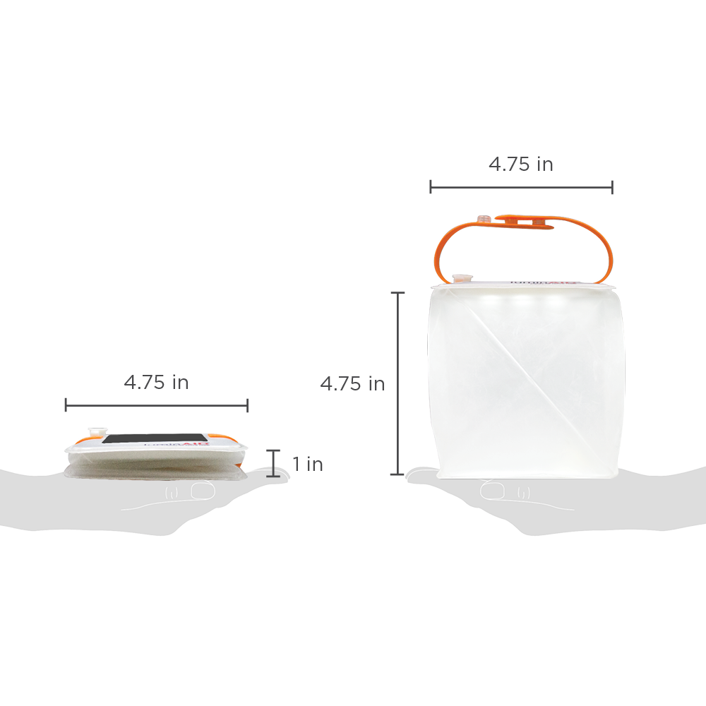 Luminaid PackLite Nova USB Solar Rechargeable Lantern