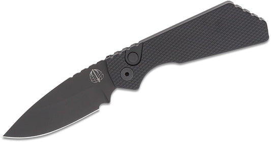 Pro-Tech Strider PT207 PT+ Folding Knife 3.05in Magnacut DLC Blade Textured Aluminum Handles