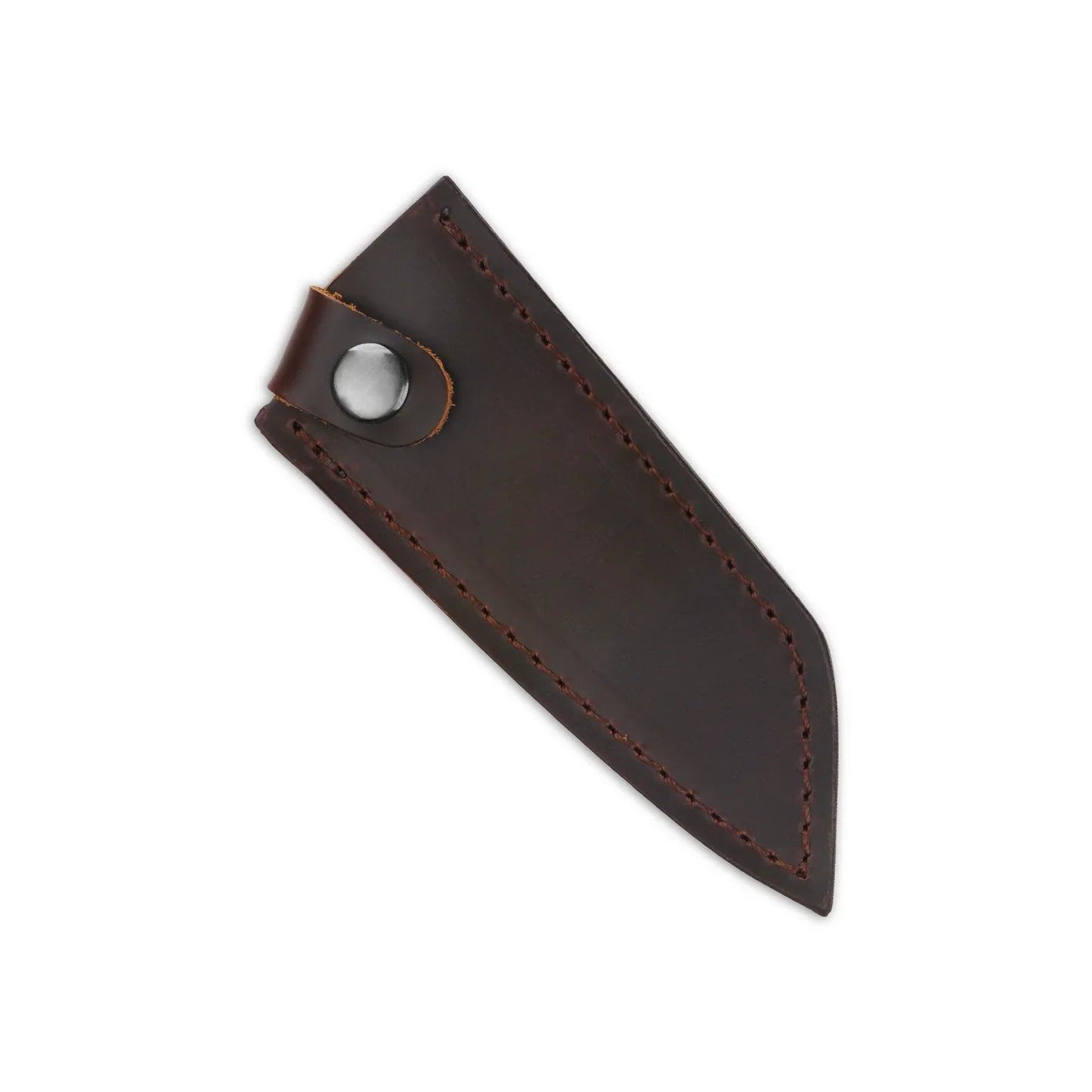 QSP Kiritsuke 4" Brass Copper Damascus Desert Iron Wood QS-KK-005C