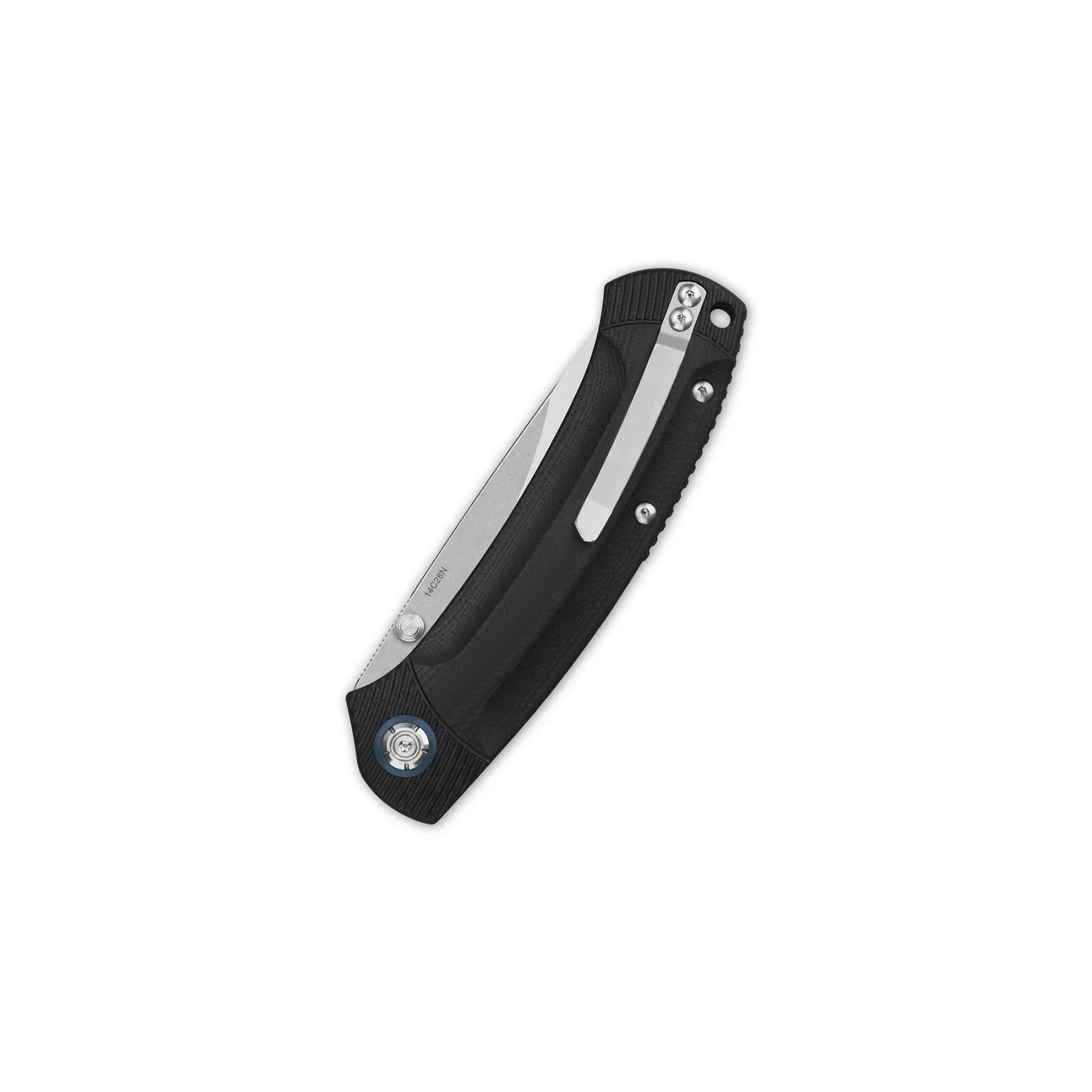 QSP Copperhead 3.50" Sandvik 14C28N Black G10 QS109-A1