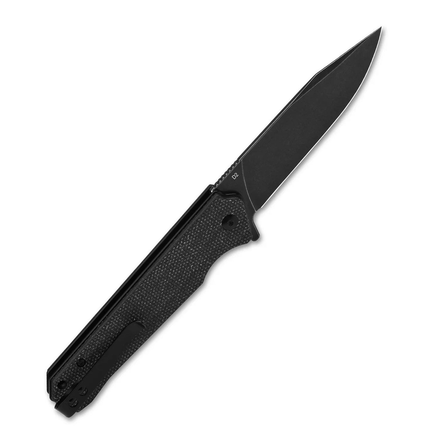 QSP Mamba V2 3.50" D2 Black Micarta QS111-G2