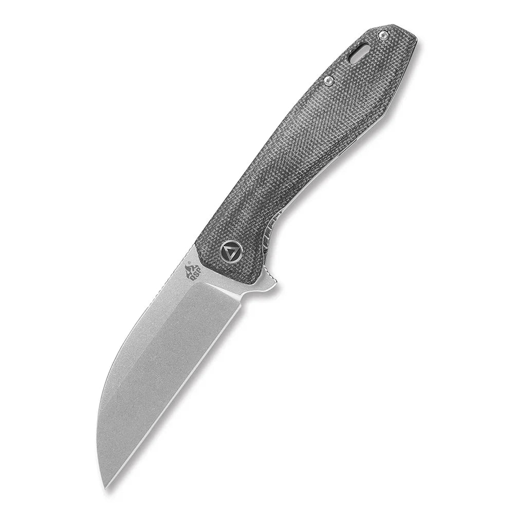 QSP Pelican 3.625" CPM S35VN Black Micarta QS118-D1