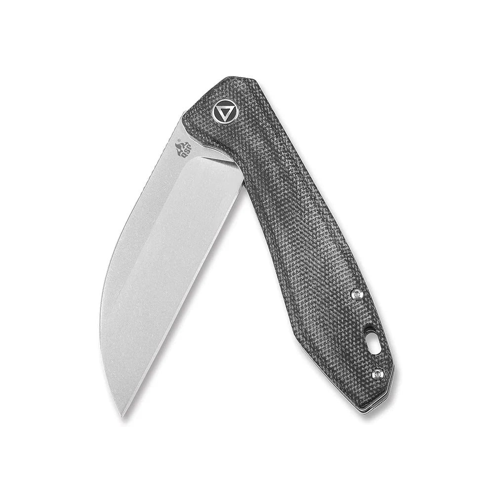 QSP Pelican 3.625" CPM S35VN Black Micarta QS118-D1