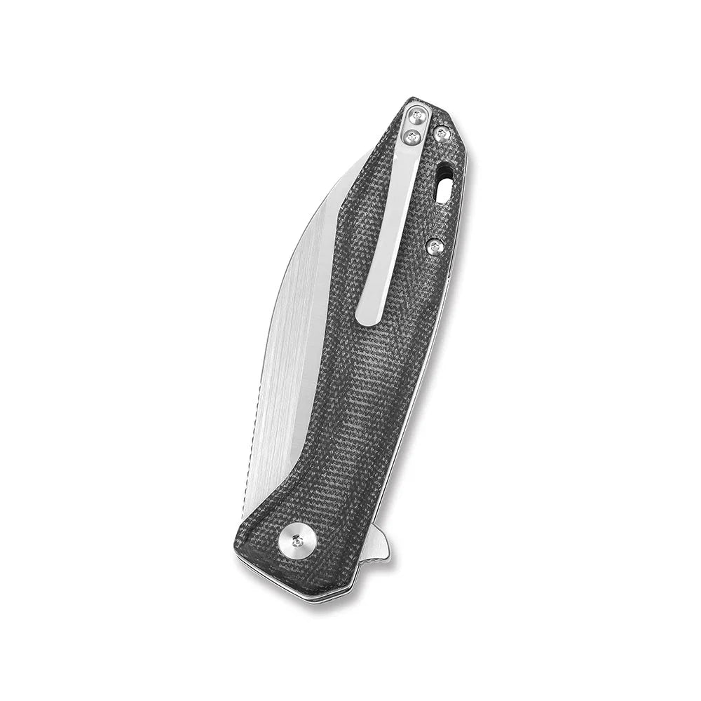 QSP Pelican 3.625" CPM S35VN Black Micarta QS118-D1