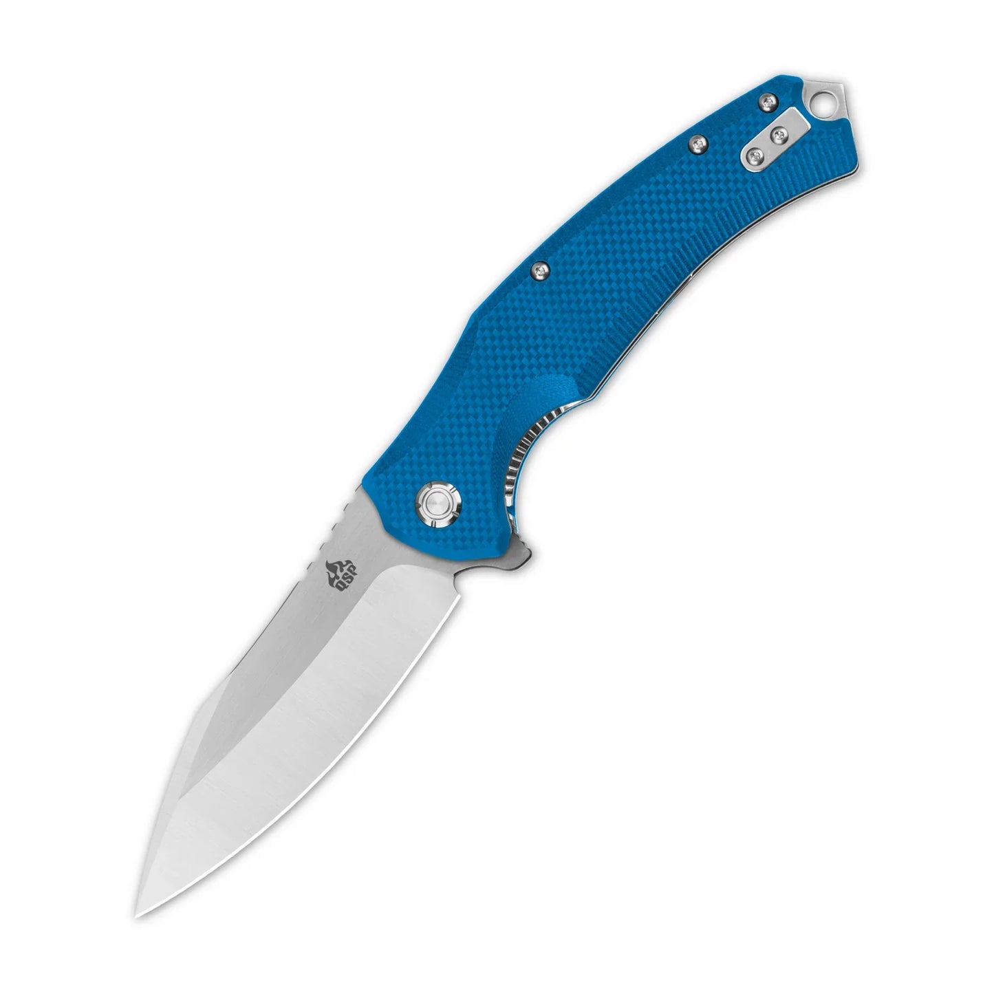 QSP Snipe 3.575" D2 Blue G10 QS121-A