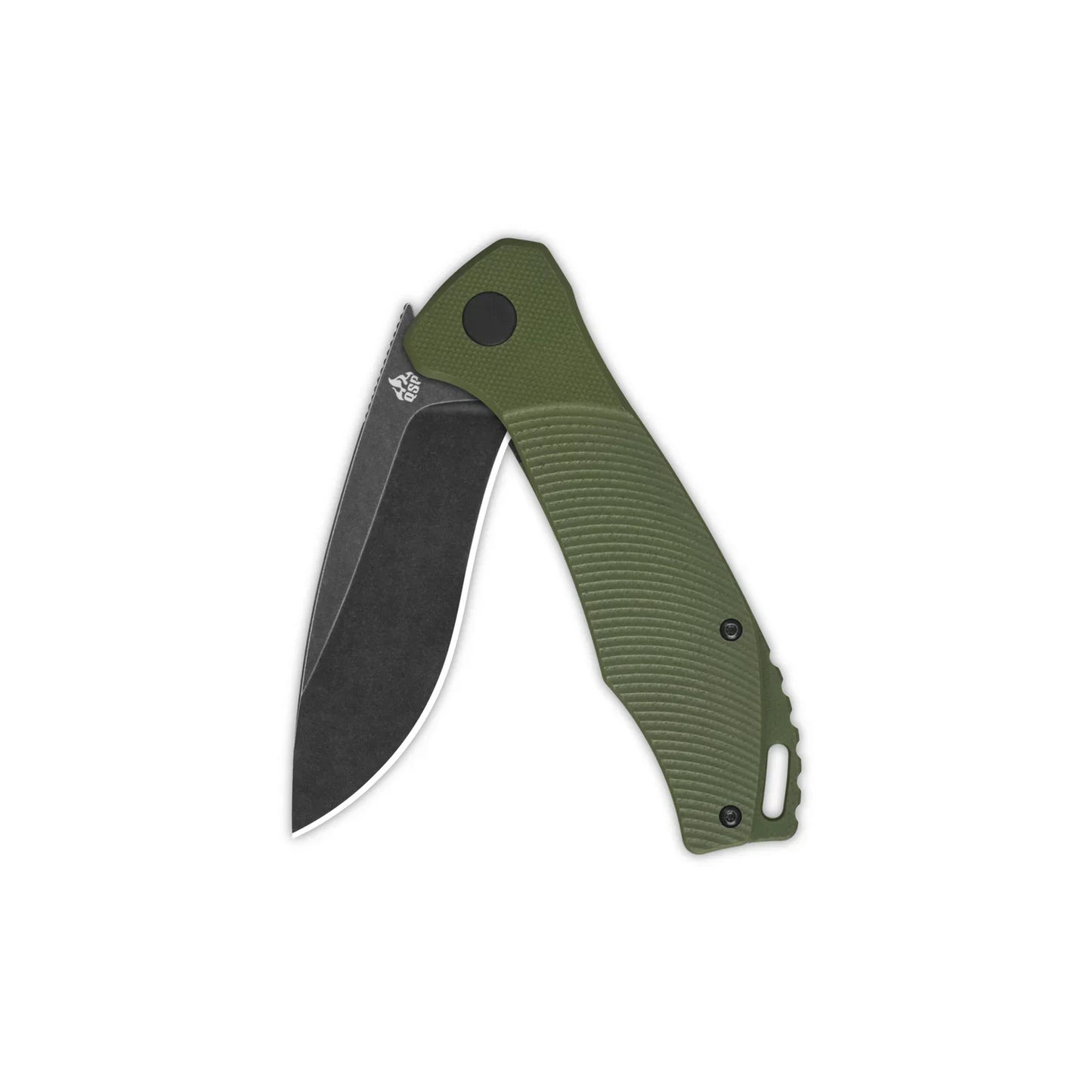 QSP Raven 3.375" Green G10 QS122-B2