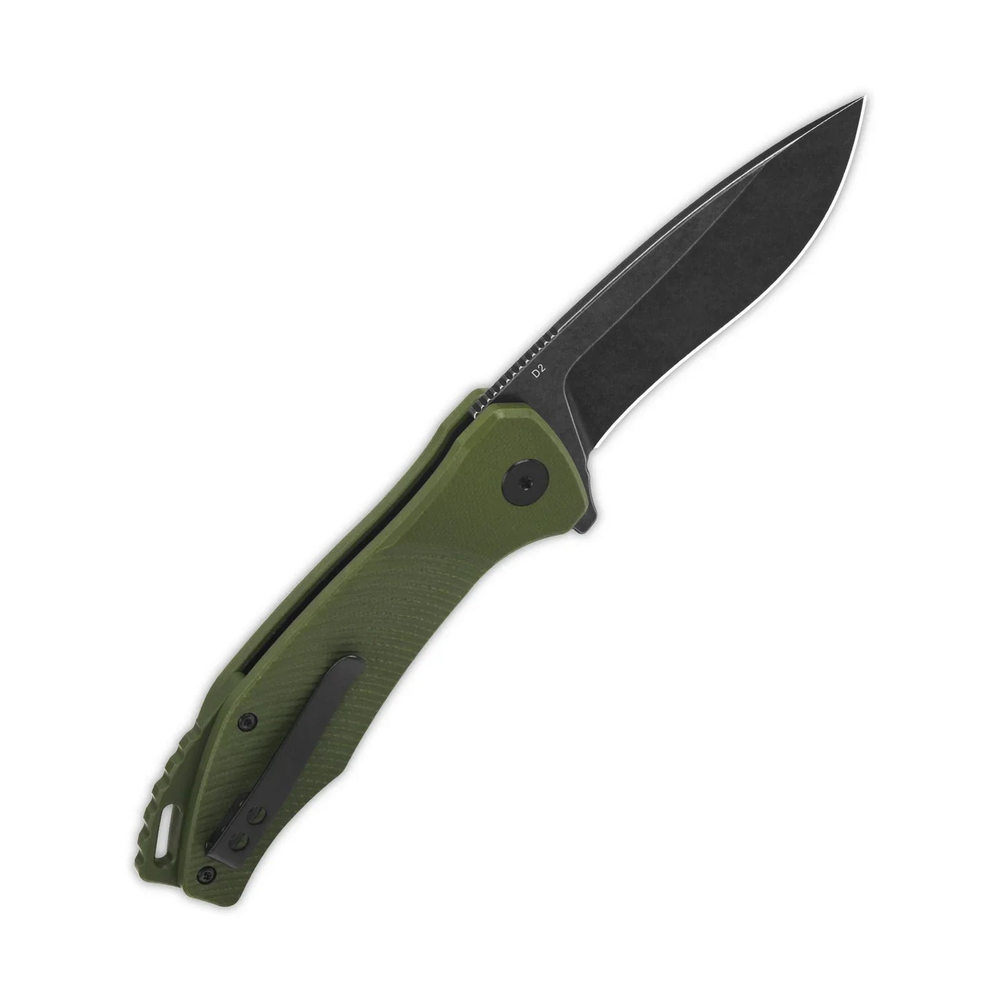 QSP Raven 3.375" Green G10 QS122-B2