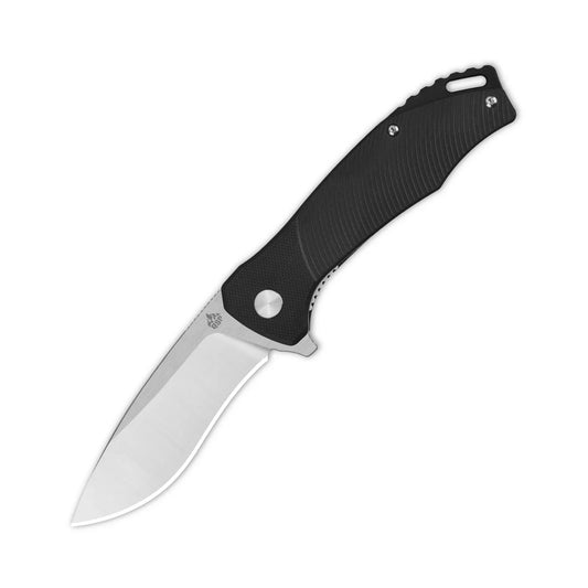 QSP Raven 3.375" D2 Black G10 QS122-C1