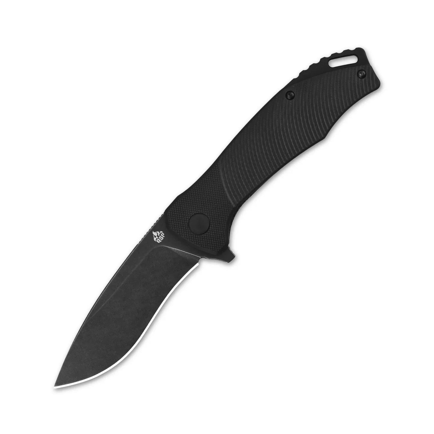 QSP Raven 3.375" D2 Black G10 QS122-C2