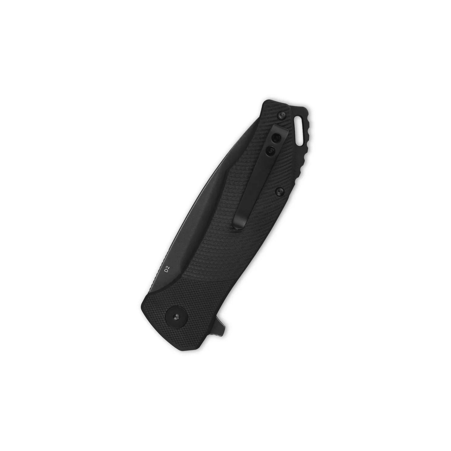 QSP Raven 3.375" D2 Black G10 QS122-C2