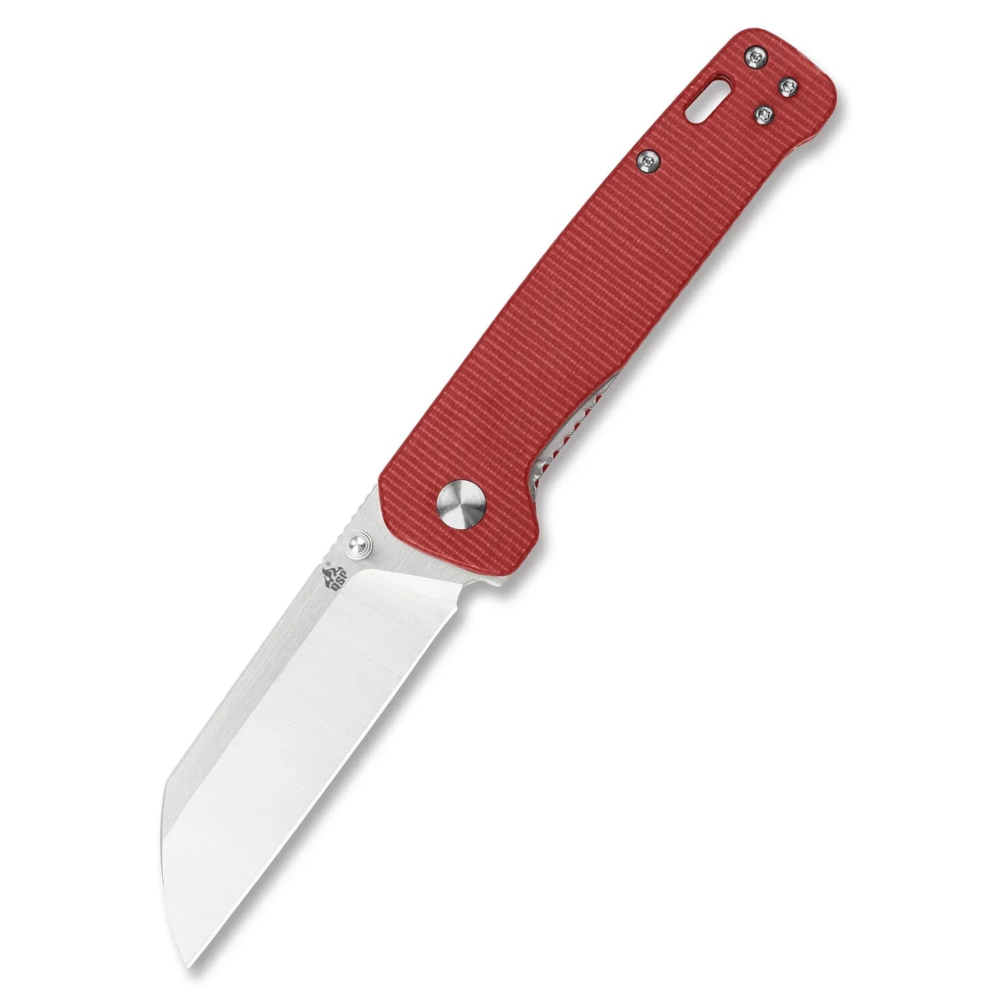 QSP Penguin 3.06" D2, 2 tone Satin finish Red Micarta QS130-D
