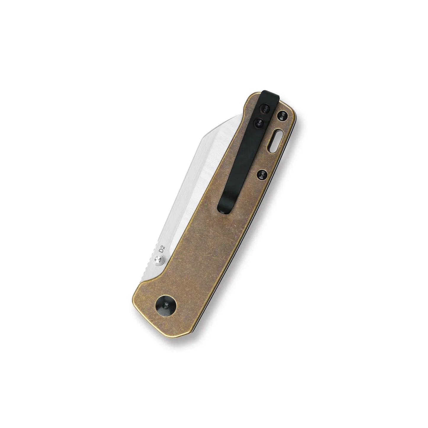 QSP Penguin 3.06" D2 2 Tone stonewashed Brass QS130-F