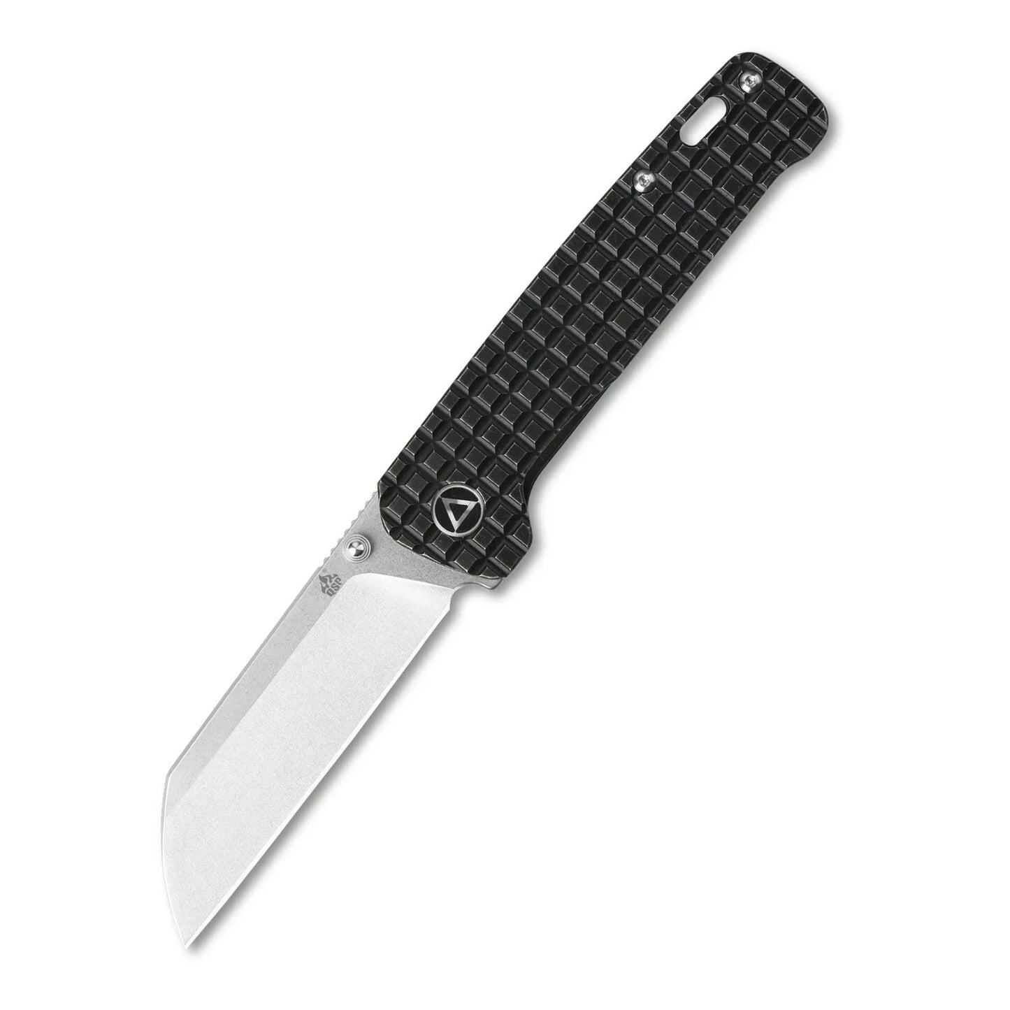 QSP Penguin 3.06" 154CM Stonewashed Blade Titanium QS130-NFRG