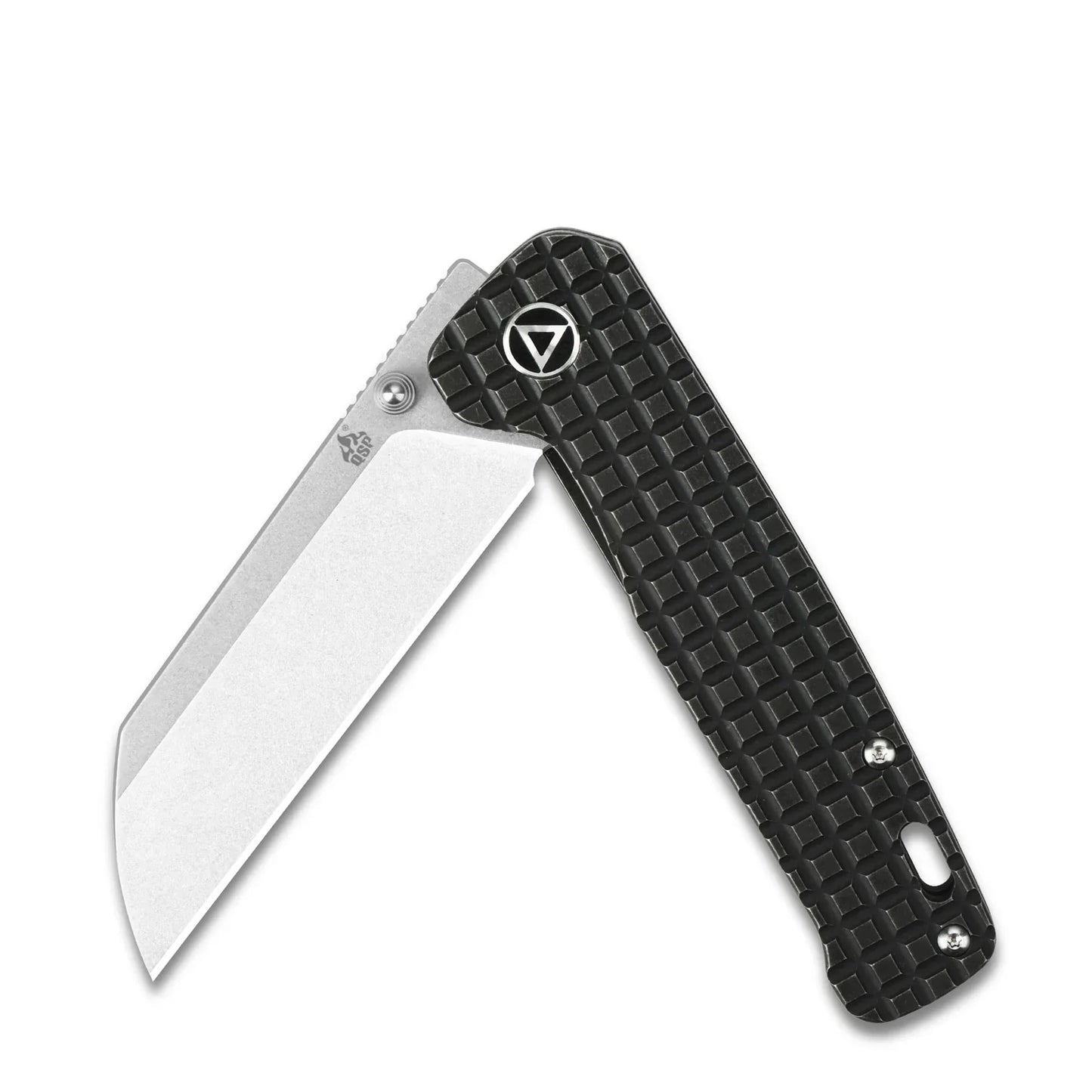 QSP Penguin 3.06" 154CM Stonewashed Blade Titanium QS130-NFRG