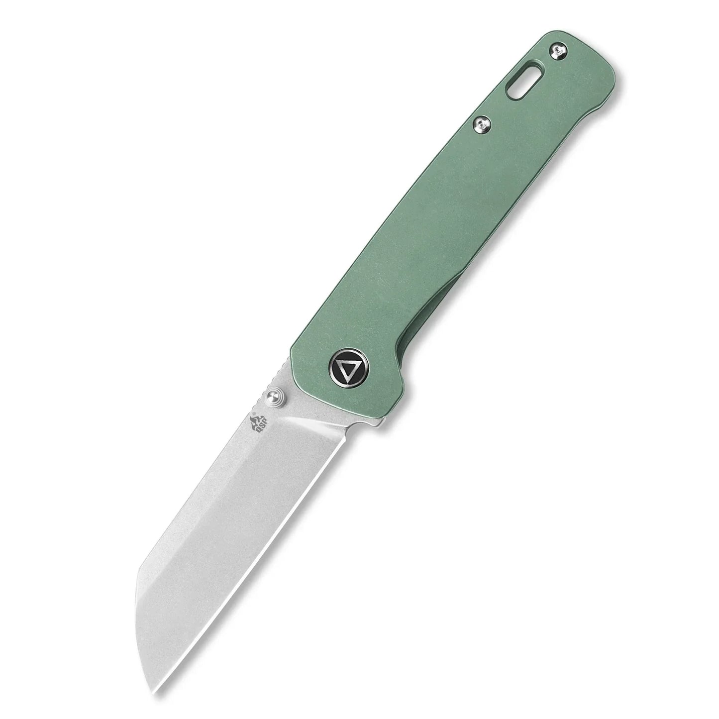 QSP Penguin 3.06" 154CM Stonewashed Titanium QS130-X