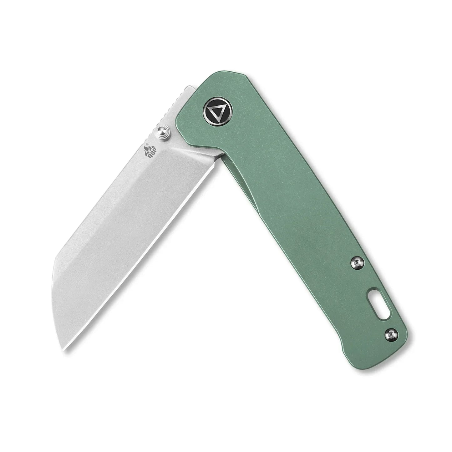 QSP Penguin 3.06" 154CM Stonewashed Titanium QS130-X