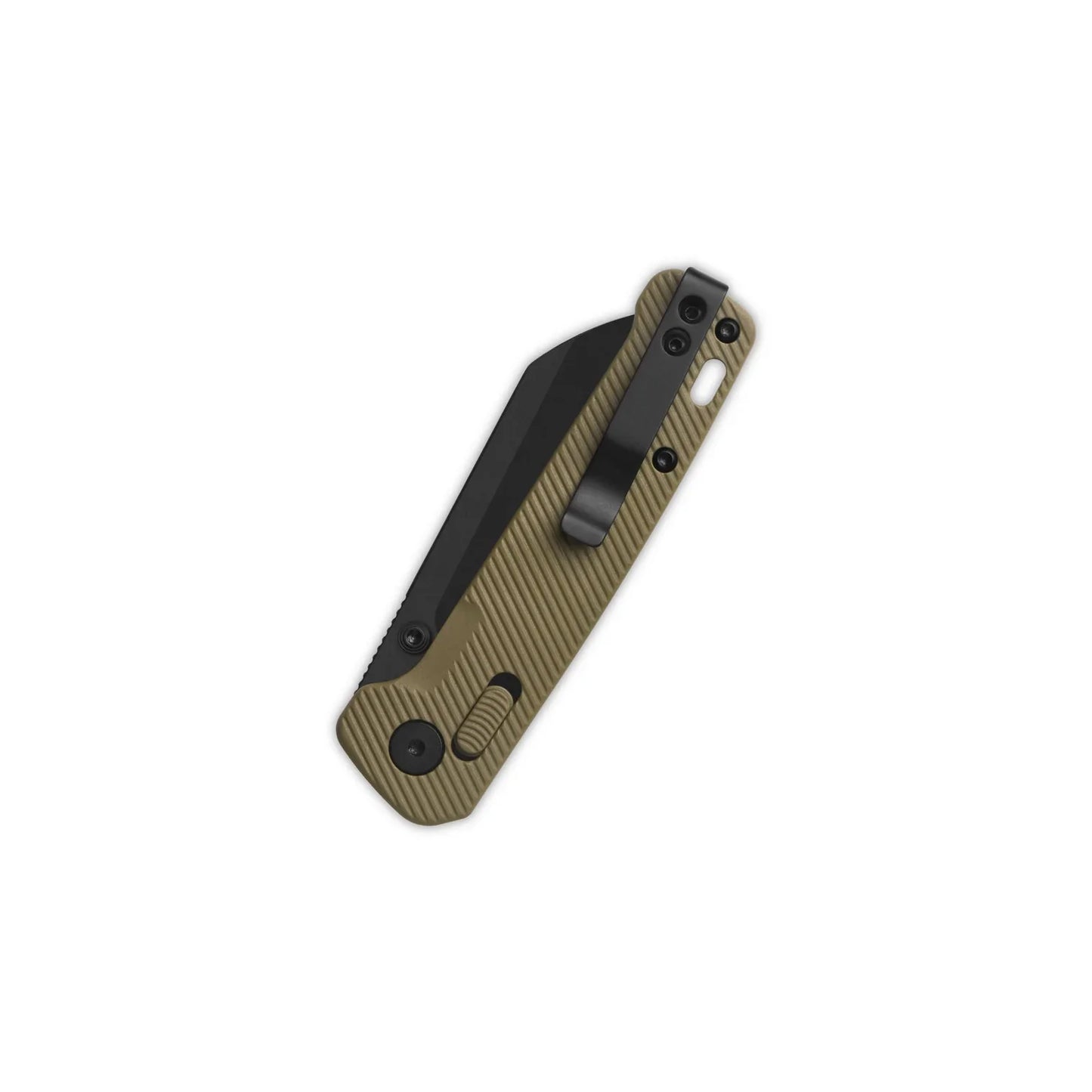 QSP Penguin 3.06" 14C28N Blade Khaki FRN Handle QS130GL-C2